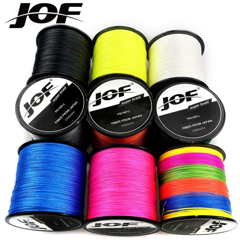 JOF Multicolour Multifilament Fishing Line — Bass Fishing Tips US