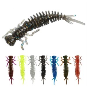 Dragonfly soft plastic larva, Top Bass Lures for Novice Anglers