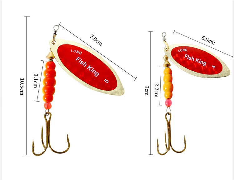 FISH KING Willow Inline Spinner