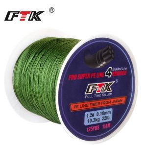 Best Bass Fishing Setup - PE Braided Wire Fishing Line by FTK