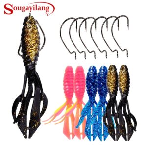 Tips, Techniques & Tackle - Sougayilang 6 Piece Creature Bait