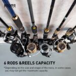 Best Bass Fishing Setup - Vertical 6-Rod Fishing Pole Rack