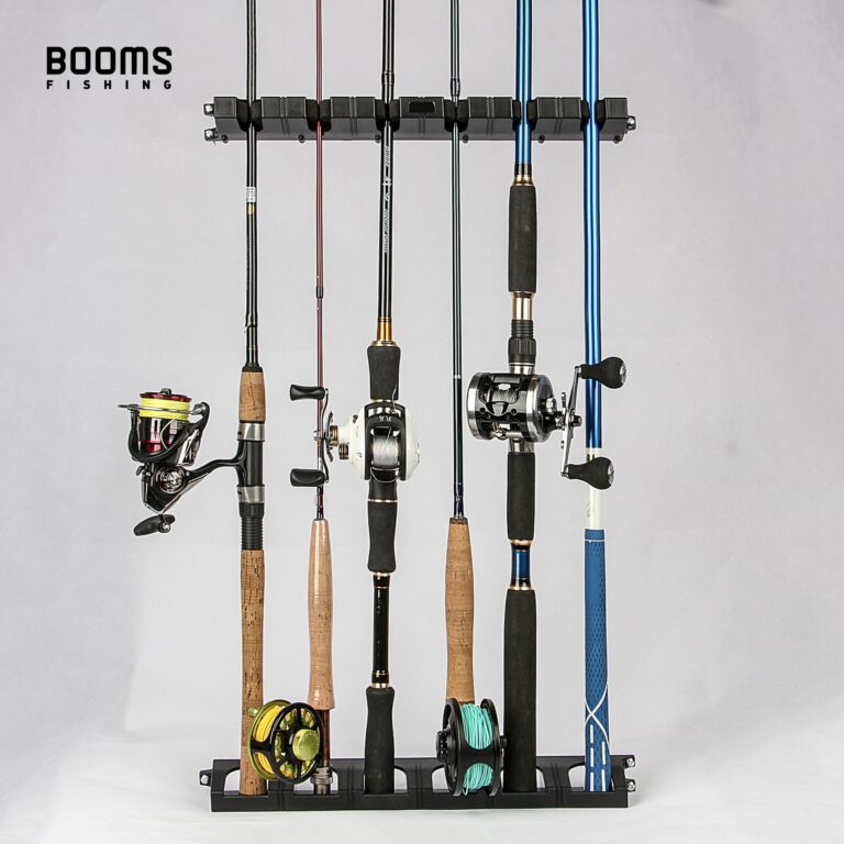 Best Rods for bass fishing - Vertical 6-Rod Fishing Pole Rack