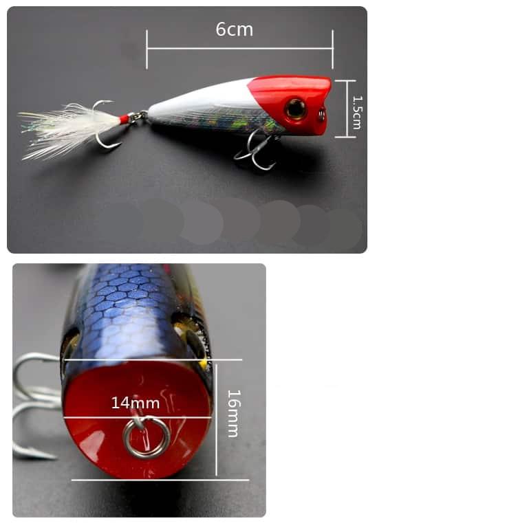 Topwater Popper Lure
