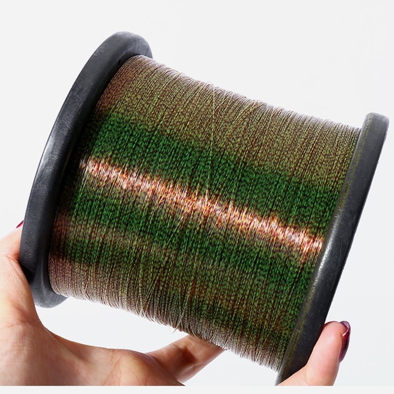 3000m 1000m Invisible Fishing Line 3D Spoted Bionic Fluorocarbon Coated Monofilament Nylon Line Speckle Carp Algae Fishing Pesca