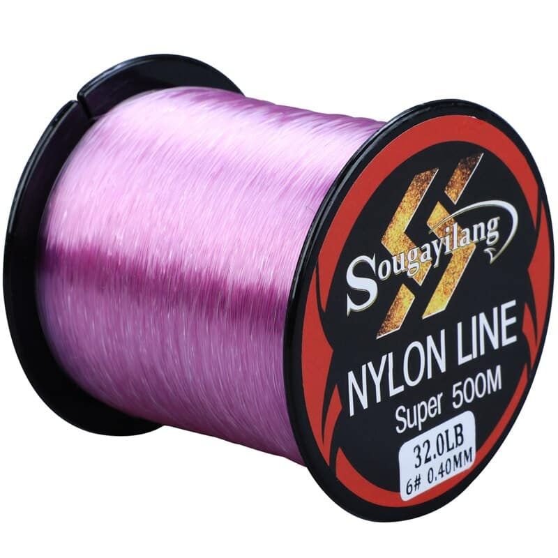 Sougayilang 500M Monofilament Line 11-36.3LB Super Strong Nylon Fishing Line Leader Line Sinking Line Carp Fishing Accessories