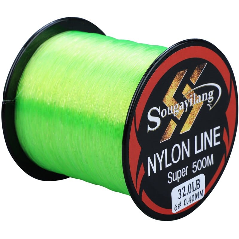 Sougayilang 500M Monofilament Line 11-36.3LB Super Strong Nylon Fishing Line Leader Line Sinking Line Carp Fishing Accessories