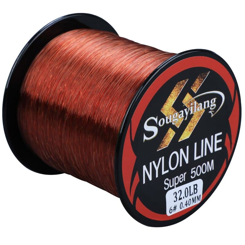 Sougayilang 500M Monofilament Line 11-36.3LB Super Strong Nylon Fishing Line Leader Line Sinking Line Carp Fishing Accessories