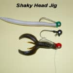 Shaky head jig - Best Bass Fishing Lures For Beginners