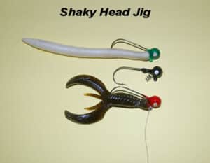 Shaky head jig - Best Bass Fishing Lures For Beginners 