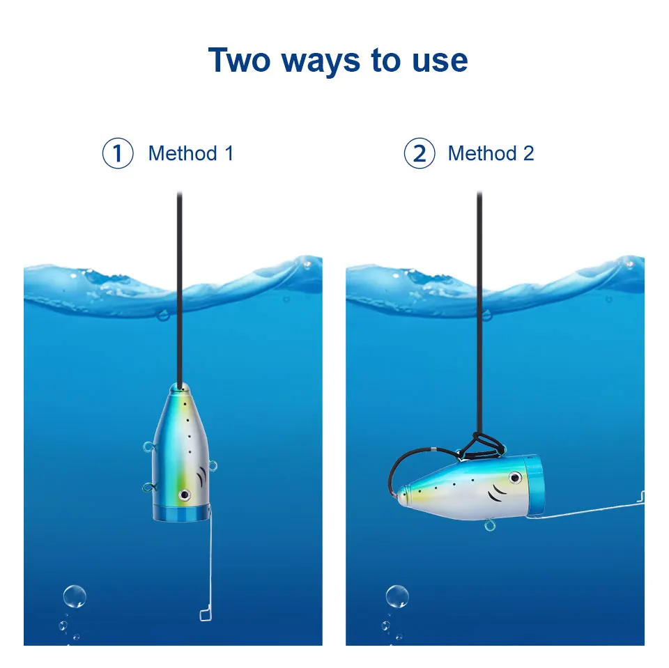 GAMWATER (DVR) Winter Fish Fidner Underwater Fishing Camera 7 Inch 1000TVL IP68 Waterproof 15M 30M 50M For Ice/Sea/River Fishing GAMWATER (DVR) Winter Fish Fidner Underwater Fishing Camera 7 Inch 1000TVL IP68 Waterproof 15M 30M 50M For Ice/Sea/River Fishing