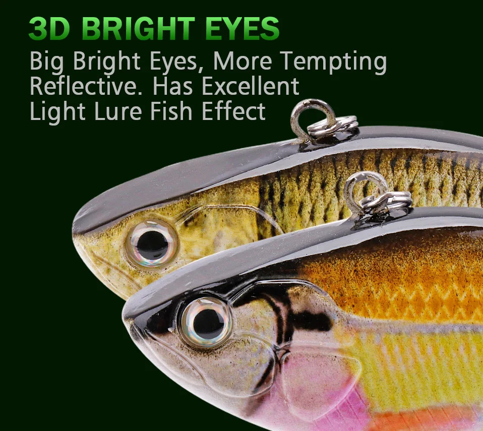 GOBASS Lipless Crankbait Fishing Tackle 2021 Rattling Baits VIB Fishing Lure 18/21g Wobblers For Pike Perch Metal Vibration Bait