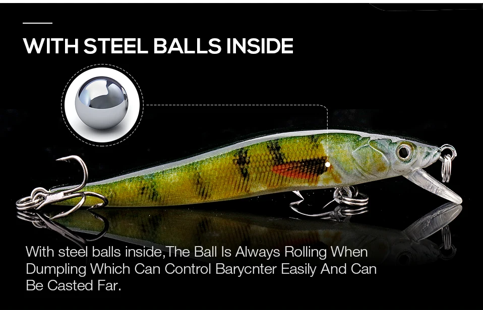 TREHOOK 2g/6g Mini Minnow Fishing Lure Floating Pike Wobbler Artificial Bait Black Minnow Jerkbait Crankbait Fishing Tackle Lure TREHOOK 2g/6g Mini Minnow Fishing Lure Floating Pike Wobbler Artificial Bait Black Minnow Jerkbait Crankbait Fishing Tackle Lure