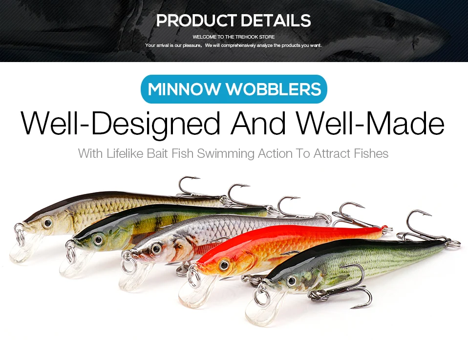 TREHOOK 2g/6g Mini Minnow Fishing Lure Floating Pike Wobbler Artificial Bait Black Minnow Jerkbait Crankbait Fishing Tackle Lure TREHOOK 2g/6g Mini Minnow Fishing Lure Floating Pike Wobbler Artificial Bait Black Minnow Jerkbait Crankbait Fishing Tackle Lure