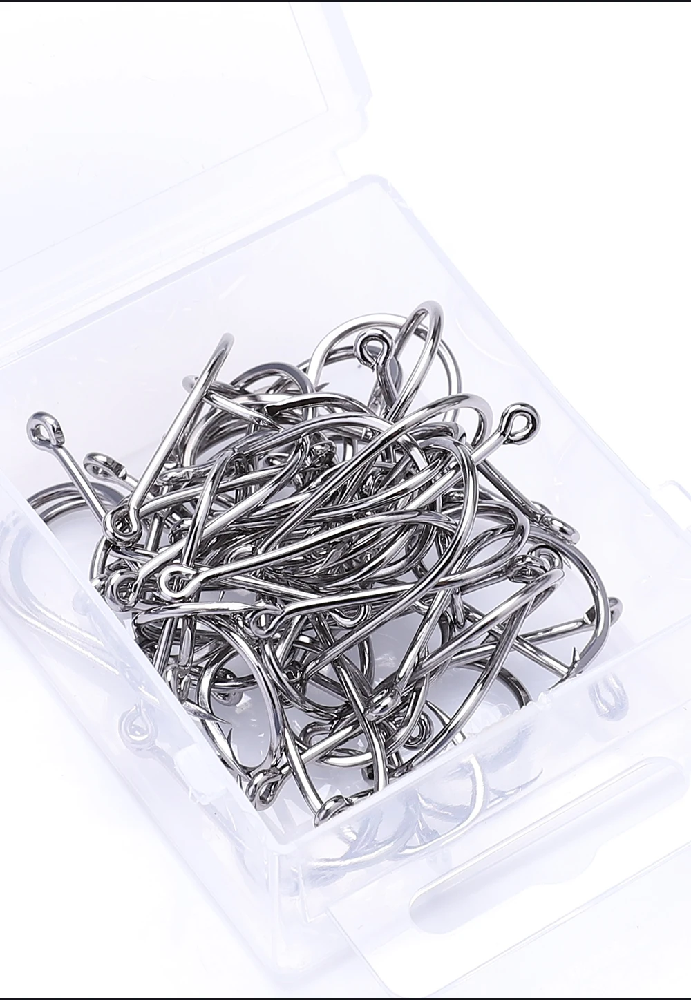 FTK 50-100Pcs/Box Fishing Hook Accessories CHINU Circle Carp Eyed Fishing Hook Japan High Carbon Steel Fishhook Single Worm Hook FTK 50-100Pcs/Box Fishing Hook Accessories CHINU Circle Carp Eyed Fishing Hook Japan High Carbon Steel Fishhook Single Worm Hook