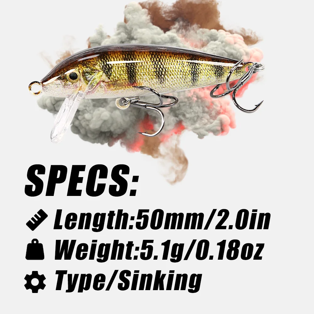 B&U Sinking Minnow Wobblers Fishing Lures For Bass Perch Pike Trout Lure and Hard Bait Jerkbait for Perch Fishing Tackle BU Sinking Minnow Wobbler
B&U Sinking Minnow Wobblers Fishing Lures For Bass Perch Pike Trout Lure and Hard Bait Jerkbait for Perch Fishing Tackle