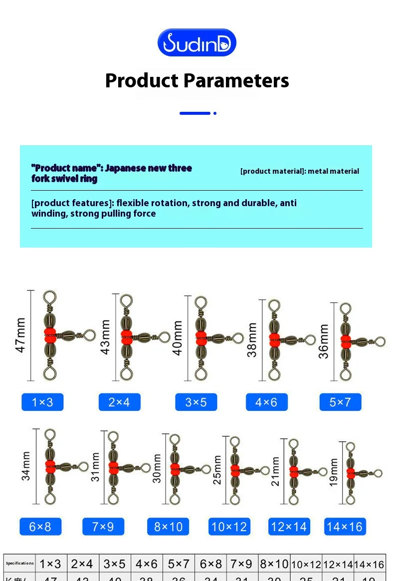10pcs Fishing Connector Three Way Barrel Swivel Snap Ring With Beads For Fishhook Lure Line Fishing Accessories 10pcs Fishing Connector Three Way Barrel Swivel Snap Ring With Beads For Fishhook Lure Line Fishing Accessories