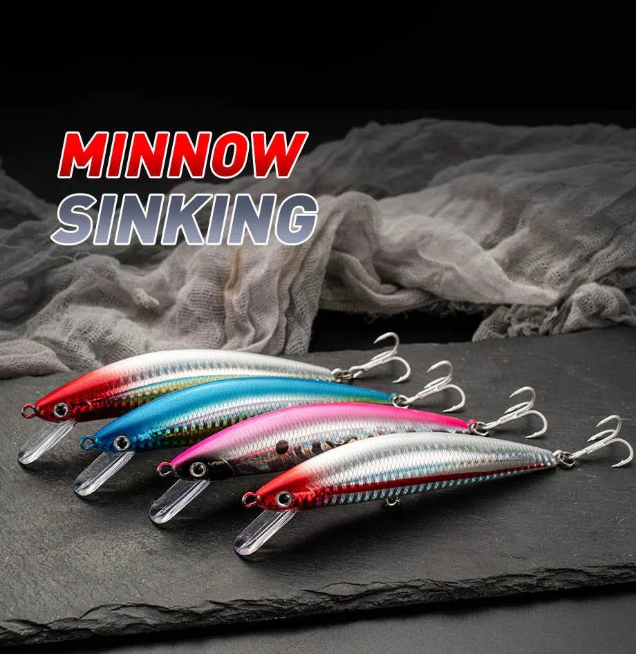 Sinking Minnow Fishing Lures 40g 60g Sea fishing Wobbler Fishing lures Big Fish Hard Bait Pesca Sea Bass Tuna Sea Wolf Mackerel Sinking Minnow Fishing Lures 40g 60g Sea fishing Wobbler Fishing lures Big Fish Hard Bait Pesca Sea Bass Tuna Sea Wolf Mackerel