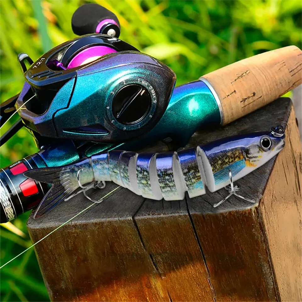 Multi Section Lure Bait Fish 13.5cm 19g Artificial Fishing Hard Bait For Dogfish Pike Perch Fake Swimbait Sea Fishing Pesca Multi Section Lure Bait Fish 13.5cm 19g Artificial Fishing Hard Bait For Dogfish Pike Perch Fake Swimbait Sea Fishing Pesca