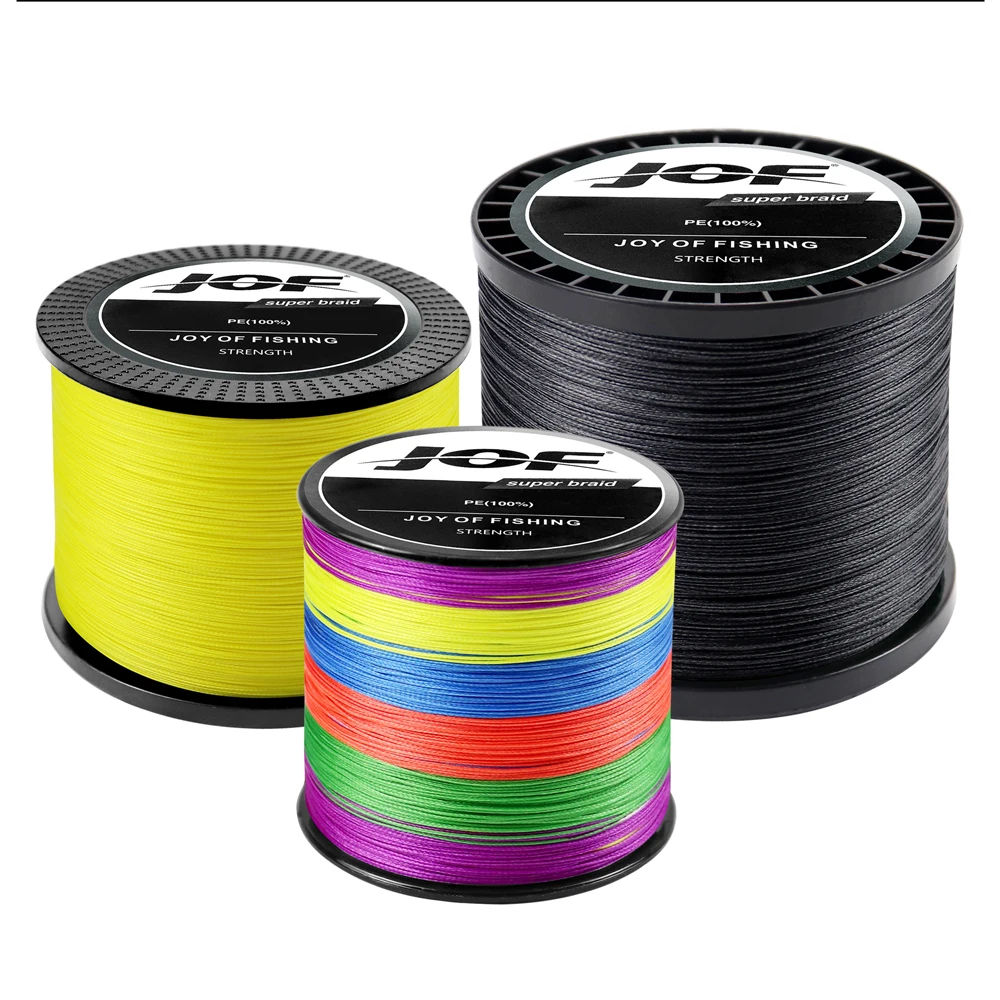 JOF 4 Strands Braided Fishing Line Multifilament 300M 500M 1000M Carp Fishing Japan Braided Wire Sea Fishing Accessories Pe Line JOF 4 Strands Braided Fishing Line Multifilament 300M 500M 1000M Carp Fishing Japan Braided Wire Sea Fishing Accessories Pe Line