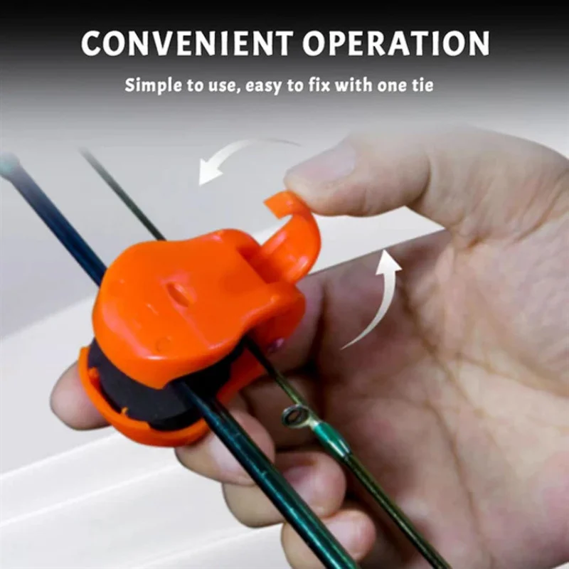 2pcs Fishing Rod Holder Fixer Clip Straps Fishing Pole Holder Compact Design Fishing Rod Fixer Wall Mounted Fishing Rod Holder 2pcs Fishing Rod Holder Fixer Clip Straps Fishing Pole Holder Compact Design Fishing Rod Fixer Wall Mounted Fishing Rod Holder