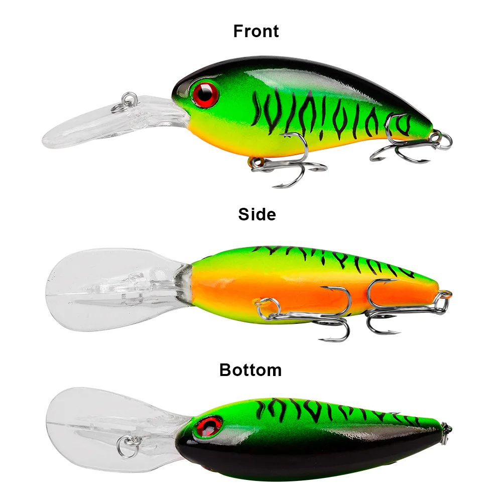 1Pcs Crank Fishing Bait With Multiple Colors Biomimetic False Bait 10CM-14G Plastic Float Crank Bait Fishing Tackle Accessories 1Pcs Crank Fishing Bait With Multiple Colors Biomimetic False Bait 10CM-14G Plastic Float Crank Bait Fishing Tackle Accessories