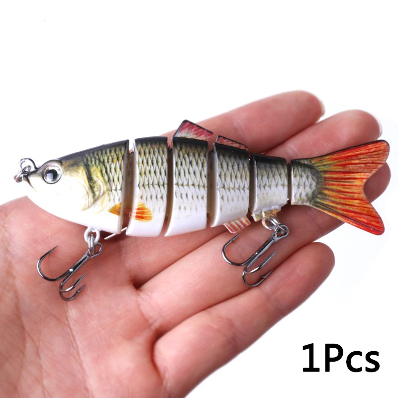 6 Segment Multi Jointed Fishing Lure Sinking 10cm/17.5g Swimbait Artificial Wobblers Crankbait Hard Bait Pesca Tackle 5/3/1Pcs 6 Segment Multi Jointed Fishing Lure Sinking 10cm/17.5g Swimbait Artificial Wobblers Crankbait Hard Bait Pesca Tackle 5/3/1Pcs
