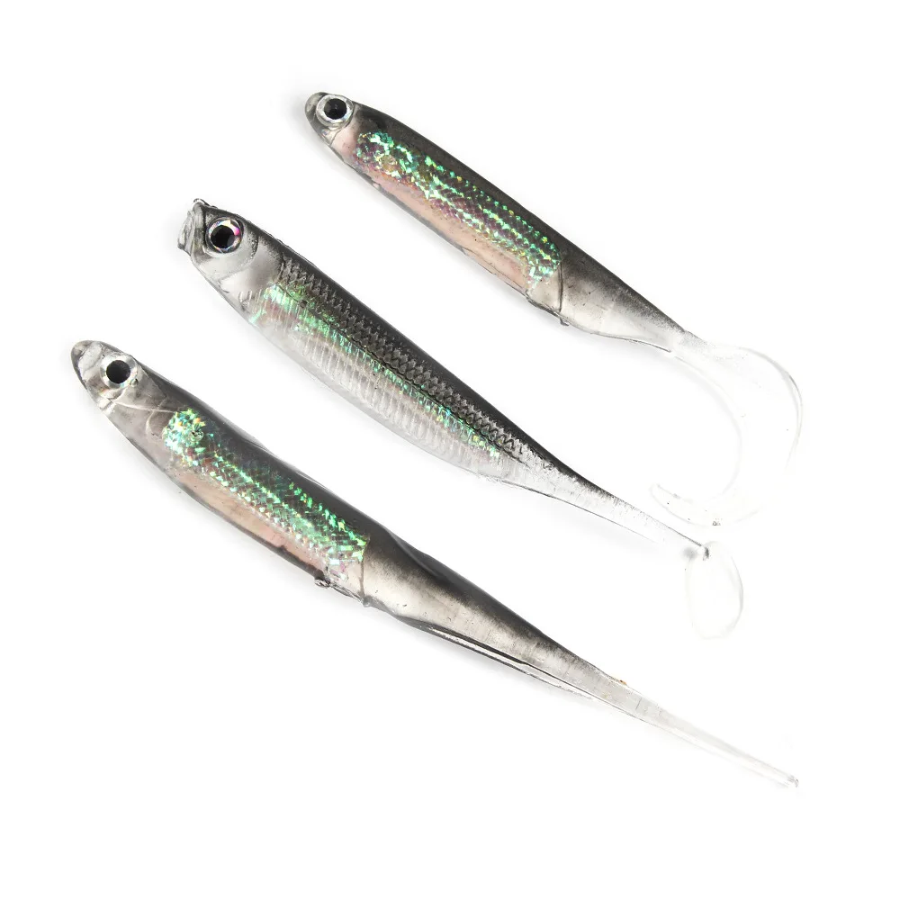 5Pcs/lot Fishing Soft Bait 7CM 7.5CM 1.7G 2.3G 2.7G T Tail fish Fishing Lures Rainbow Color Sequin Swing Fishing Spinner Bait t tail soft bait
5Pcs/lot Fishing Soft Bait 7CM 7.5CM 1.7G 2.3G 2.7G T Tail fish Fishing Lures Rainbow Color Sequin Swing Fishing Spinner Bait