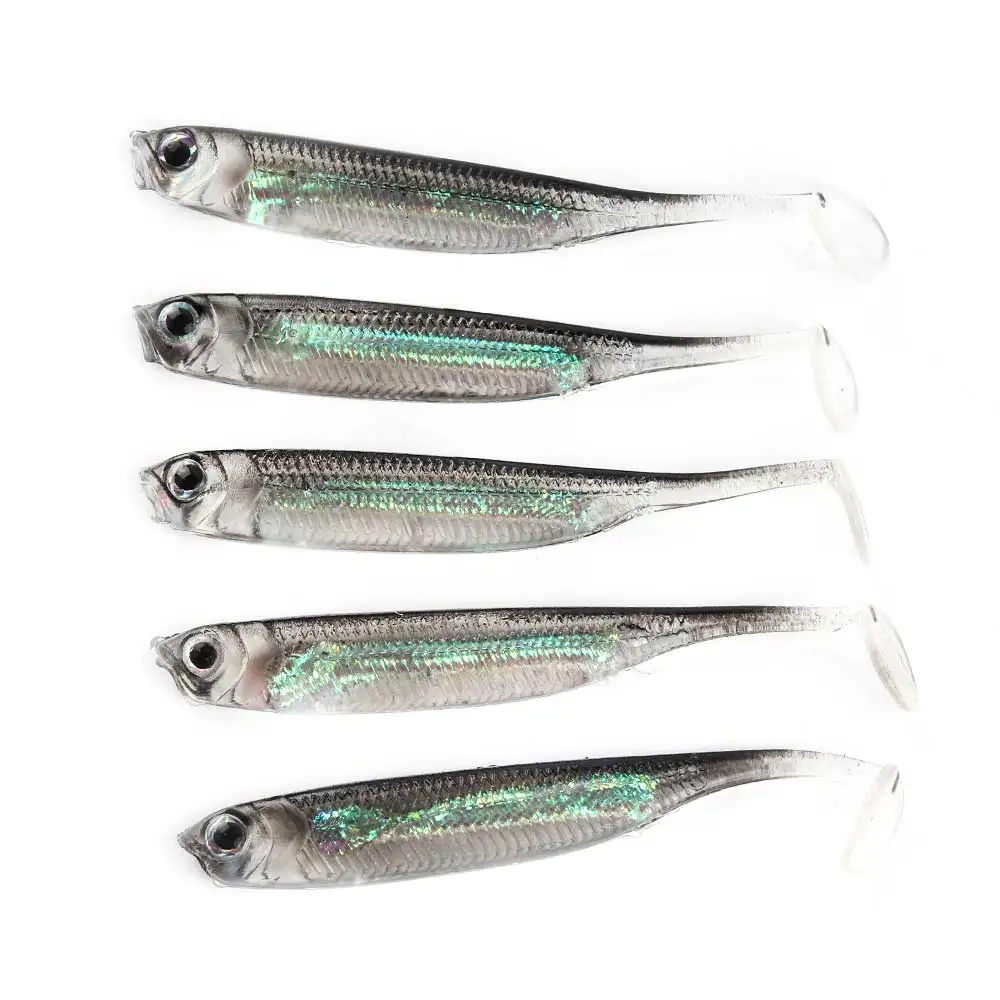 5Pcs/lot Fishing Soft Bait 7CM 7.5CM 1.7G 2.3G 2.7G T Tail fish Fishing Lures Rainbow Color Sequin Swing Fishing Spinner Bait t tail soft bait
5Pcs/lot Fishing Soft Bait 7CM 7.5CM 1.7G 2.3G 2.7G T Tail fish Fishing Lures Rainbow Color Sequin Swing Fishing Spinner Bait