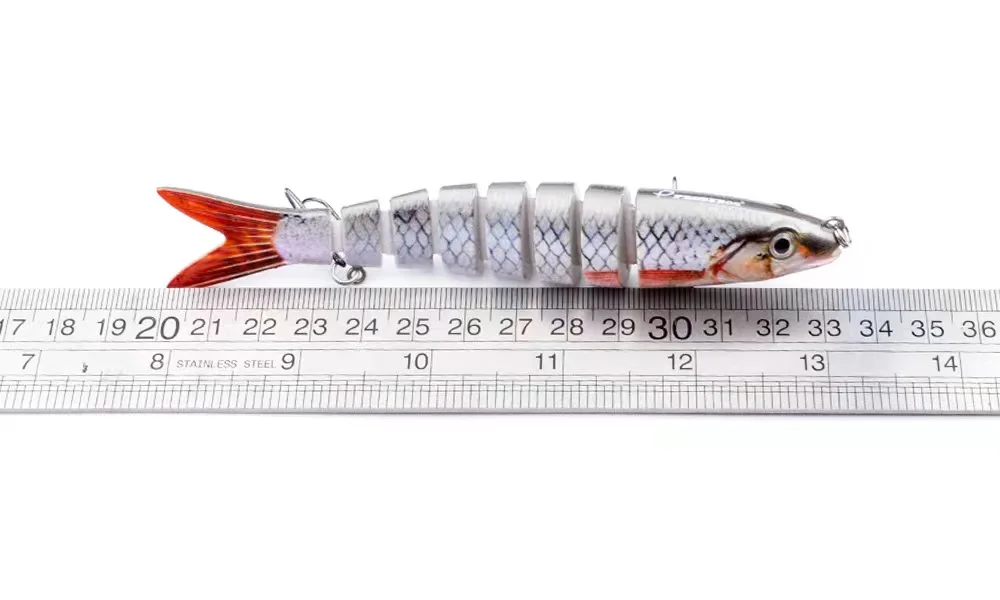 Sinking Wobblers Fishing Lures Multi Jointed Swimbait Hard Bait Fishing Tackle For Bass Isca Crankbait13.5cm 19g Sinking Wobblers Fishing Lures Multi Jointed Swimbait Hard Bait Fishing Tackle For Bass Isca Crankbait13.5cm 19g