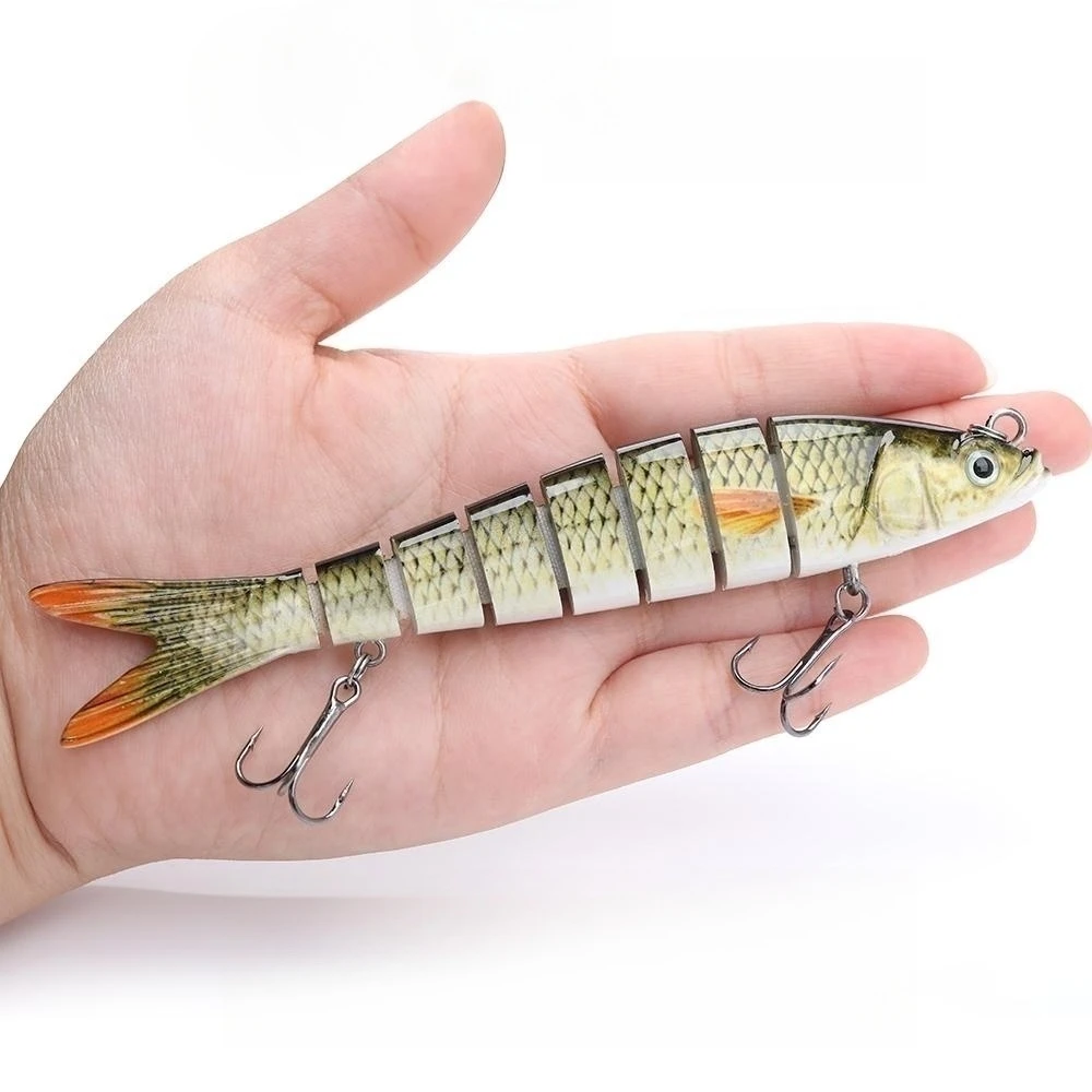 Sinking Wobblers Fishing Lures Multi Jointed Swimbait Hard Bait Fishing Tackle For Bass Isca Crankbait13.5cm 19g Sinking Wobblers Fishing Lures Multi Jointed Swimbait Hard Bait Fishing Tackle For Bass Isca Crankbait13.5cm 19g