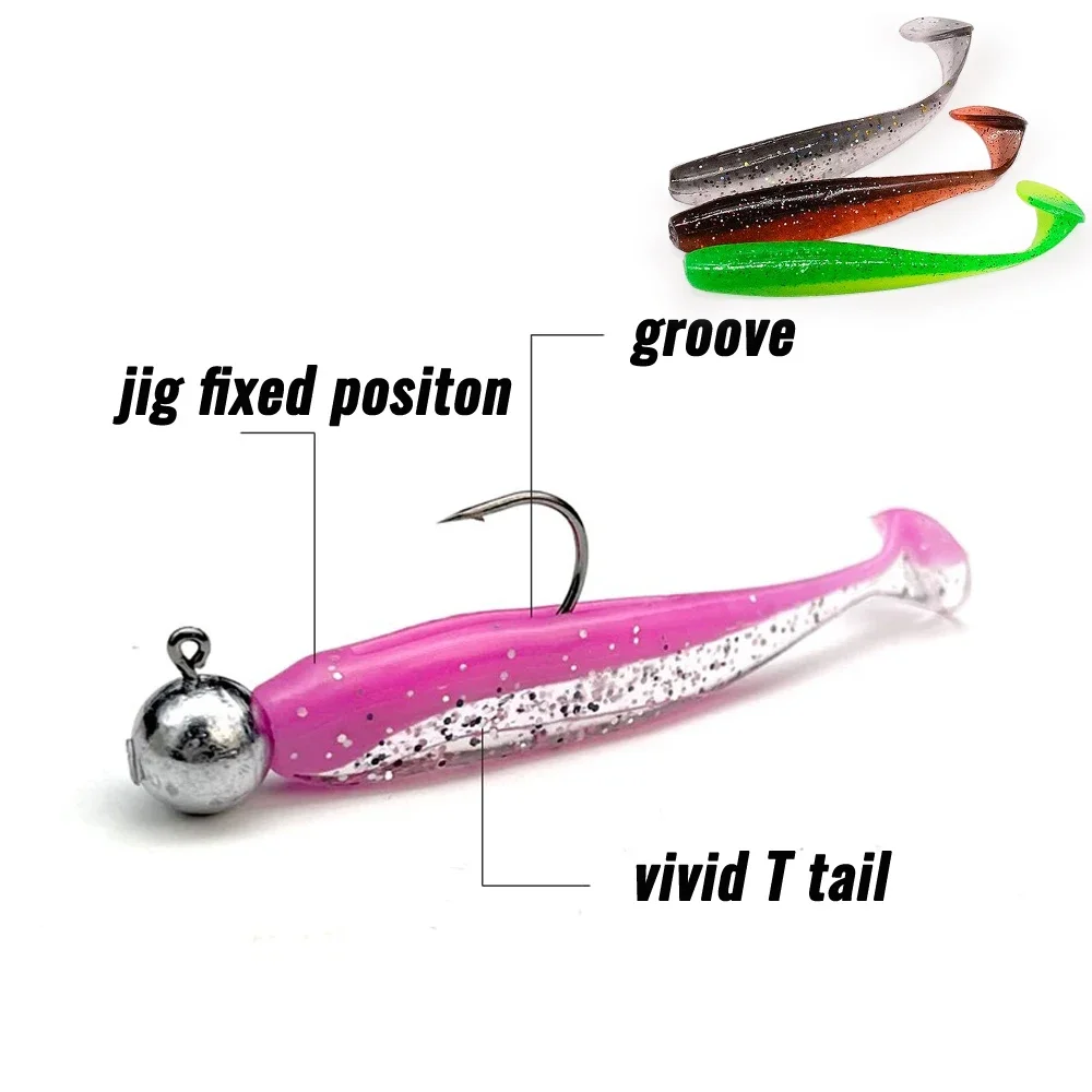 13PCS Soft Lure Hook 5.5cm 7cm 10cm 12.5cm T Tail Worm 3PCS Metal Jig Head 3g 5g 10g 14g Carp Fishing Pesca Swimbait Gear Bait 13PCS Soft Lure Hook 5.5cm 7cm 10cm 12.5cm T Tail Worm 3PCS Metal Jig Head 3g 5g 10g 14g Carp Fishing Pesca Swimbait Gear Bait