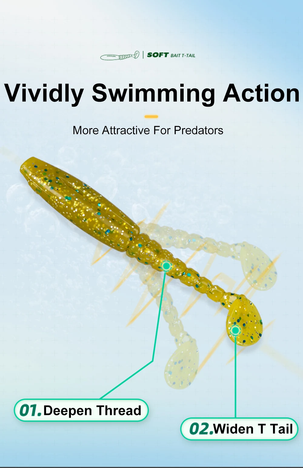 HISTAR 1Bag High Elasticity Shining Design Long Thread T Tail Soft Plastic Worm Fishing Lure Artificial Soft Silicon Body Lures HISTAR 1Bag High Elasticity Shining Design Long Thread T Tail Soft Plastic Worm Fishing Lure Artificial Soft Silicon Body Lures