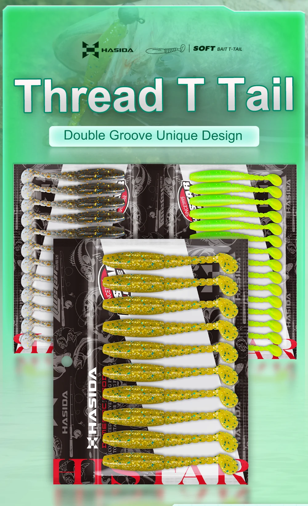 HISTAR 1Bag High Elasticity Shining Design Long Thread T Tail Soft Plastic Worm Fishing Lure Artificial Soft Silicon Body Lures HISTAR 1Bag High Elasticity Shining Design Long Thread T Tail Soft Plastic Worm Fishing Lure Artificial Soft Silicon Body Lures