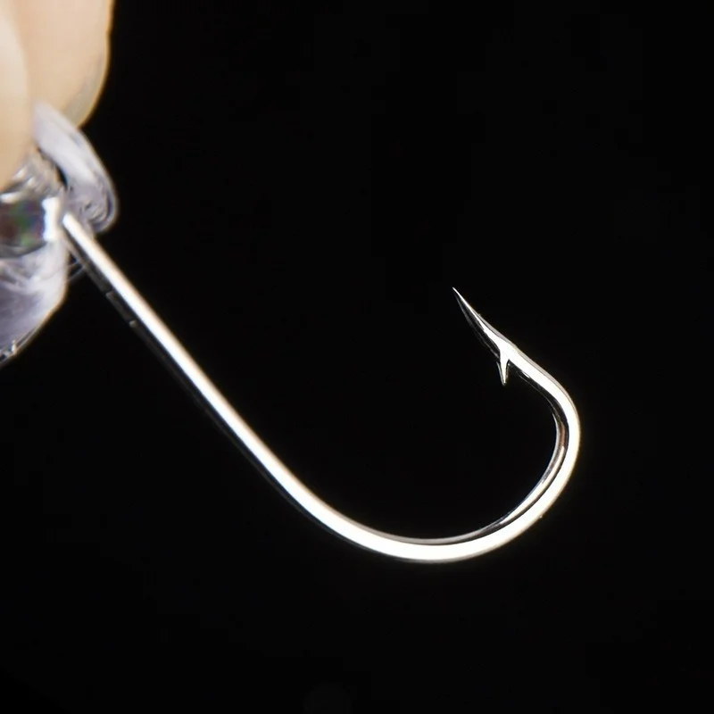 5/6Pcs Multi-Color Soft Silverskin Fishing Lure Set Imitation Fish Shrimp Bait with Crystal Barbed Hook for Variety Fish 5/6Pcs Multi-Color Soft Silverskin Fishing Lure Set Imitation Fish Shrimp Bait with Crystal Barbed Hook for Variety Fish