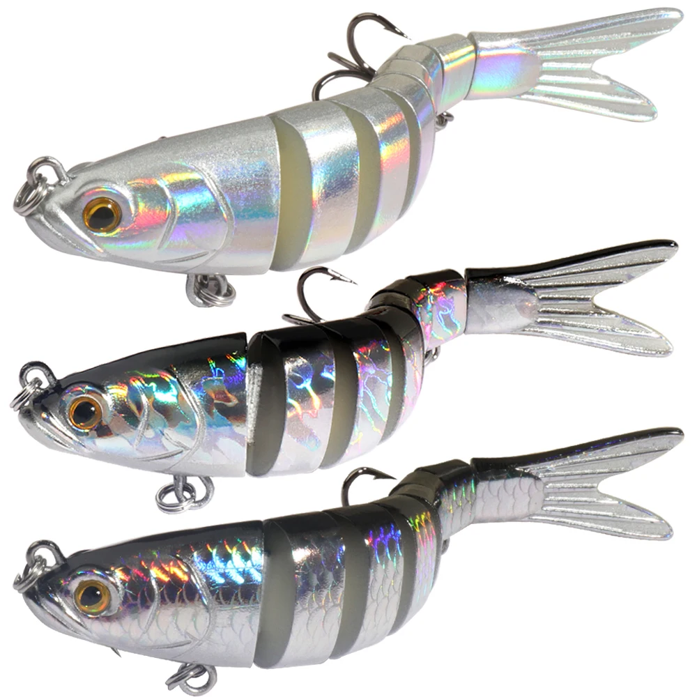 GOBAIT Swimbait 11g 16g 27g Multi Joint Lure Slow Sinking Bionic Segment Pesca Bass Treble Hook Carp Fishing Tackle Hard Bait GOBAIT multi joint swimbait
GOBAIT Swimbait 11g 16g 27g Multi Joint Lure Slow Sinking Bionic Segment Pesca Bass Treble Hook Carp Fishing Tackle Hard Bait