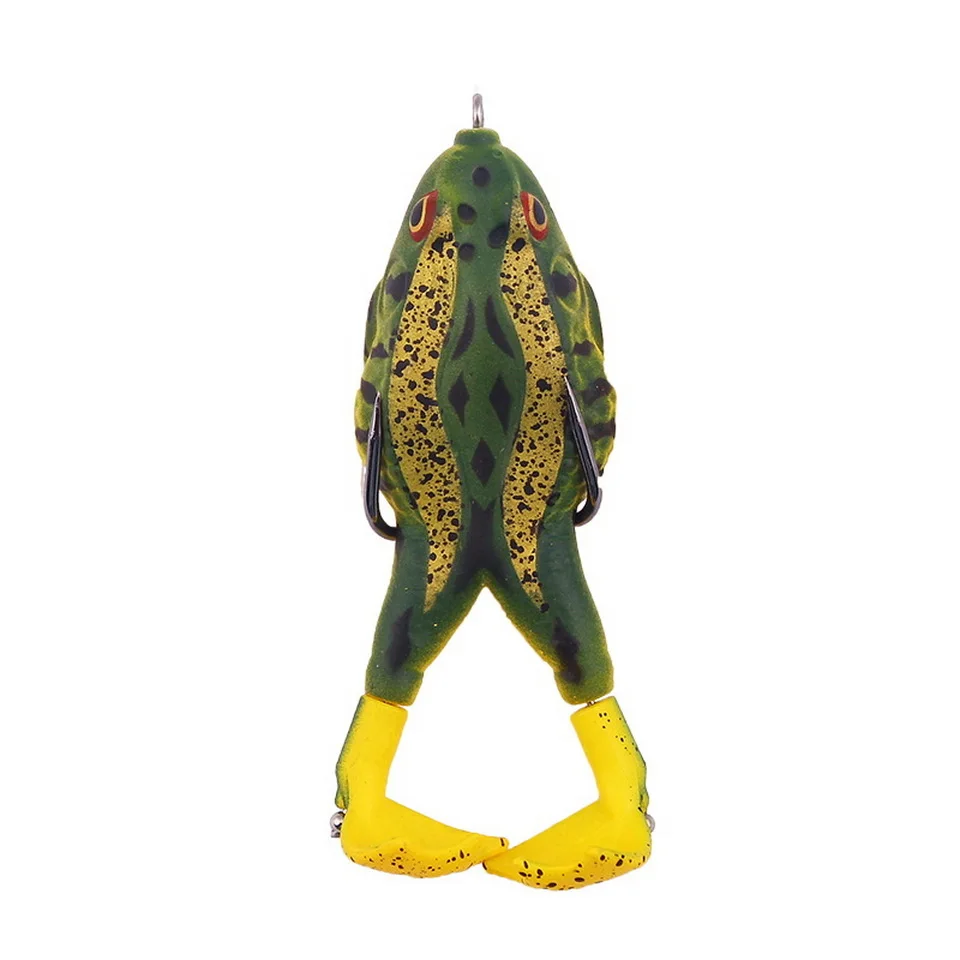 Frog Lure Double Propeller Legs Silicone Soft Baits 13.6g 16.6g Topwater Wobblers Artificial Bait For Bass Catfish Fishing Tools Double Propeller Frog Lure Frog Lure Double Propeller Legs Silicone Soft Baits 13.6g 16.6g Topwater Wobblers Artificial Bait For Bass Catfish Fishing Tools