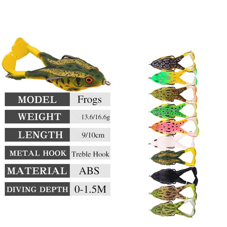 Frog Lure Double Propeller Legs Silicone Soft Baits 13.6g 16.6g Topwater Wobblers Artificial Bait For Bass Catfish Fishing Tools Double Propeller Frog Lure Frog Lure Double Propeller Legs Silicone Soft Baits 13.6g 16.6g Topwater Wobblers Artificial Bait For Bass Catfish Fishing Tools