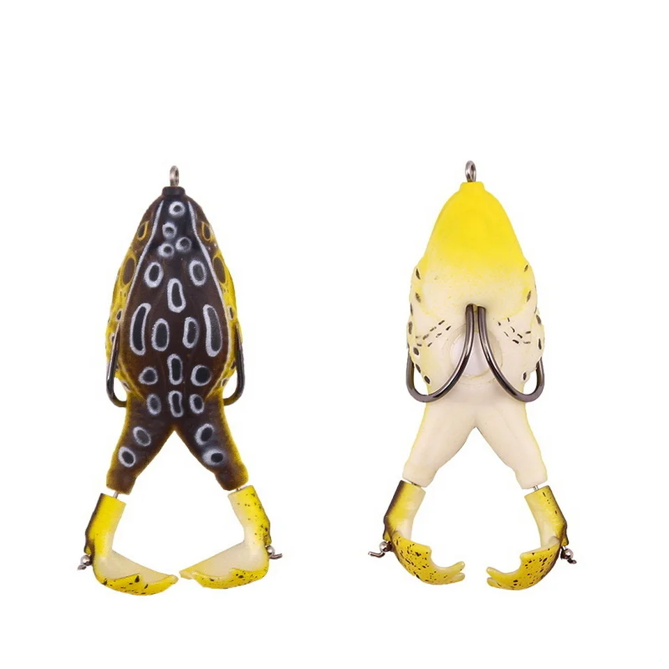 Frog Lure Double Propeller Legs Silicone Soft Baits 13.6g 16.6g Topwater Wobblers Artificial Bait For Bass Catfish Fishing Tools Double Propeller Frog Lure Frog Lure Double Propeller Legs Silicone Soft Baits 13.6g 16.6g Topwater Wobblers Artificial Bait For Bass Catfish Fishing Tools