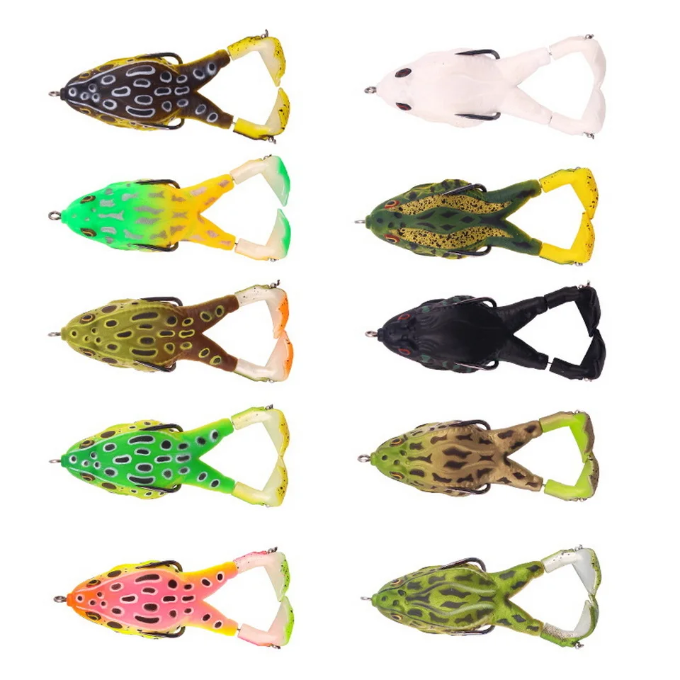 Frog Lure Double Propeller Legs Silicone Soft Baits 13.6g 16.6g Topwater Wobblers Artificial Bait For Bass Catfish Fishing Tools Double Propeller Frog Lure Frog Lure Double Propeller Legs Silicone Soft Baits 13.6g 16.6g Topwater Wobblers Artificial Bait For Bass Catfish Fishing Tools