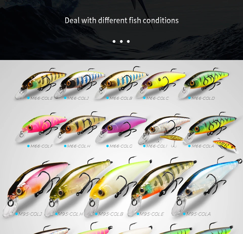 BEARKING Squad Minnow 95mm 14.8g 65mm 6g Tungsten weight system SP fishing lures assorted colors crank wobbler crank bait BEARKING Squad Minnow 95mm 14.8g 65mm 6g Tungsten weight system SP fishing lures assorted colors crank wobbler crank bait