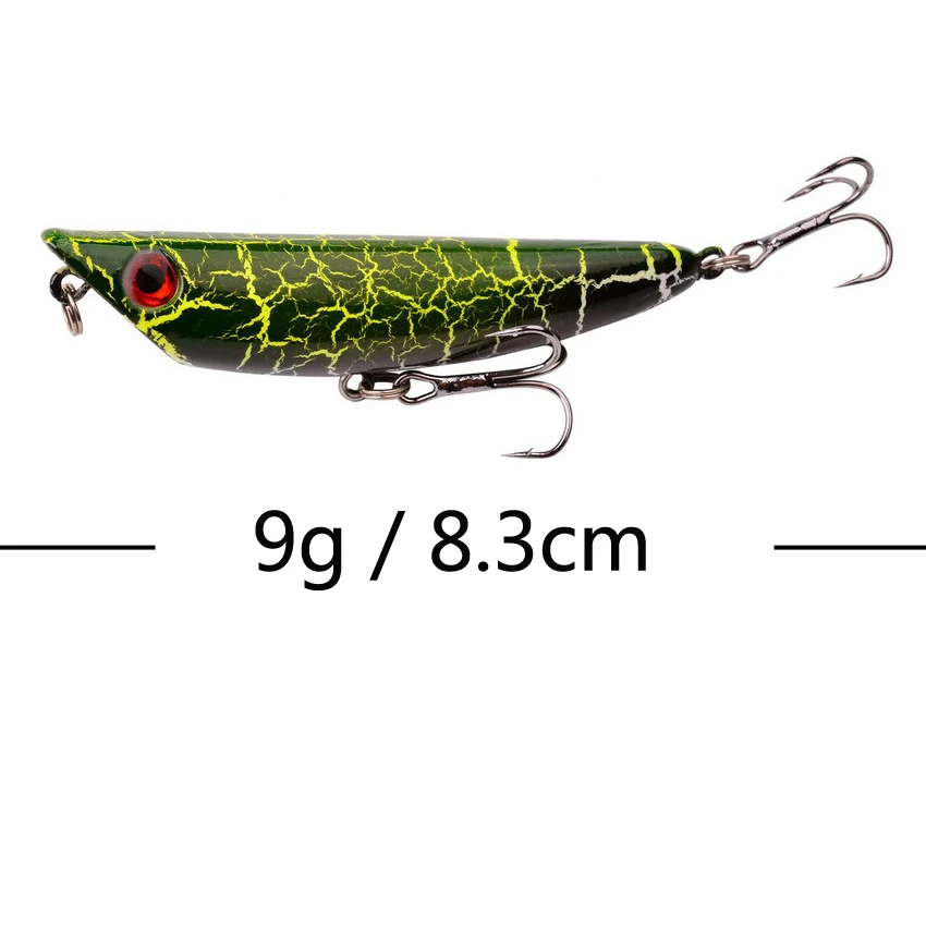 1Pcs 7cm 12g Popper Fishing Lure Hard Artificial Bait Topwater with 2 Treble Hooks Carp Fishing Lures Wobbler Crankbait Pesca 1Pcs 7cm 12g Popper Fishing Lure Hard Artificial Bait Topwater with 2 Treble Hooks Carp Fishing Lures Wobbler Crankbait Pesca