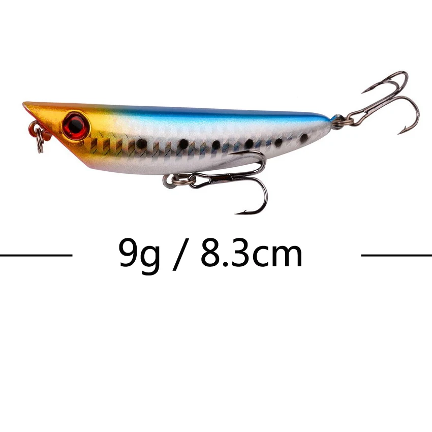 1Pcs 7cm 12g Popper Fishing Lure Hard Artificial Bait Topwater with 2 Treble Hooks Carp Fishing Lures Wobbler Crankbait Pesca topwater popper fishing lure 1Pcs 7cm 12g Popper Fishing Lure Hard Artificial Bait Topwater with 2 Treble Hooks Carp Fishing Lures Wobbler Crankbait Pesca