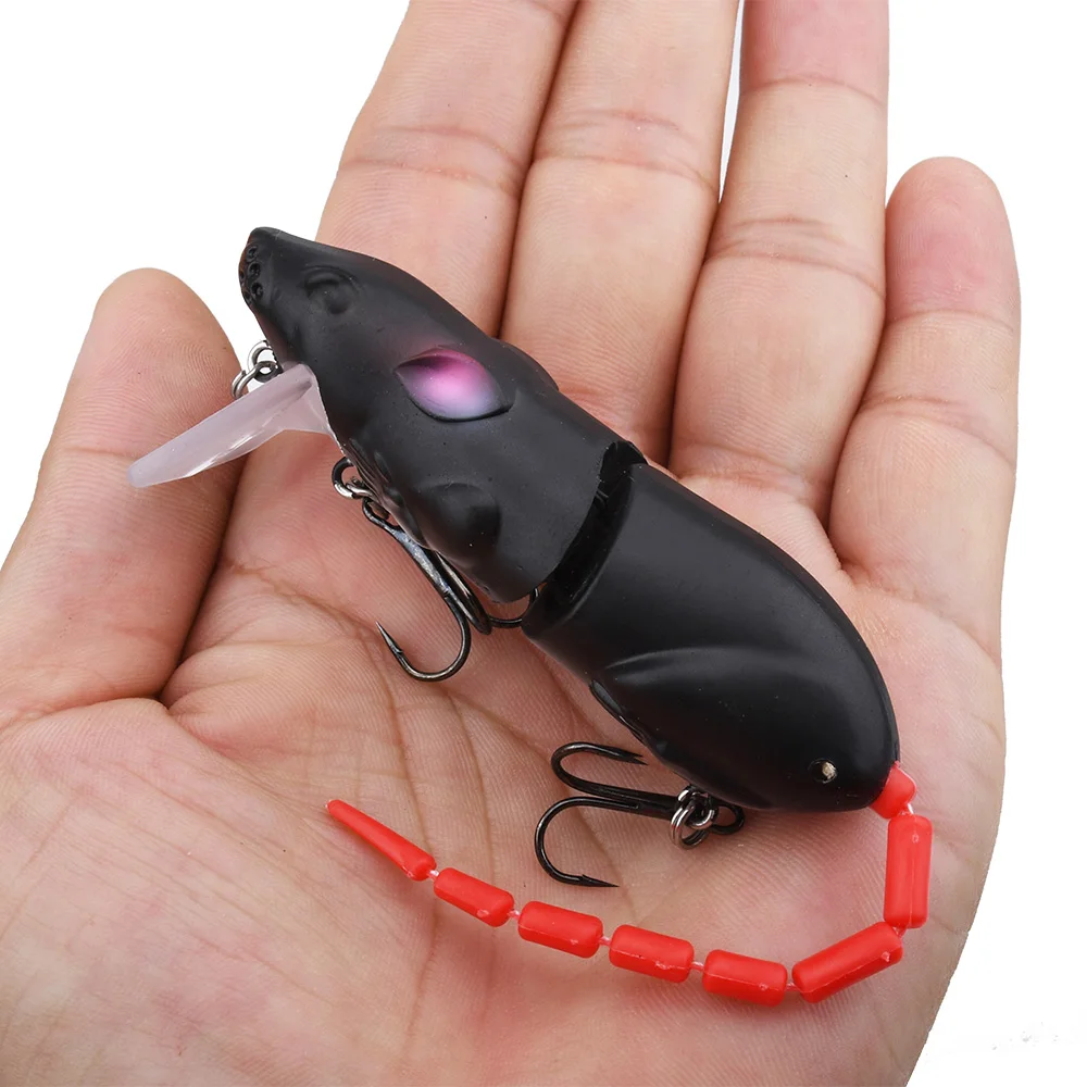 15.5CM Mouse Lure Artificial Plastic Mouse Fishing Lure Swimbait Rat Pike Bass Minnow Floatingbaits Fishing Tackle Accessories 15.5CM Mouse Lure Artificial Plastic Mouse Fishing Lure Swimbait Rat Pike Bass Minnow Floatingbaits Fishing Tackle Accessories