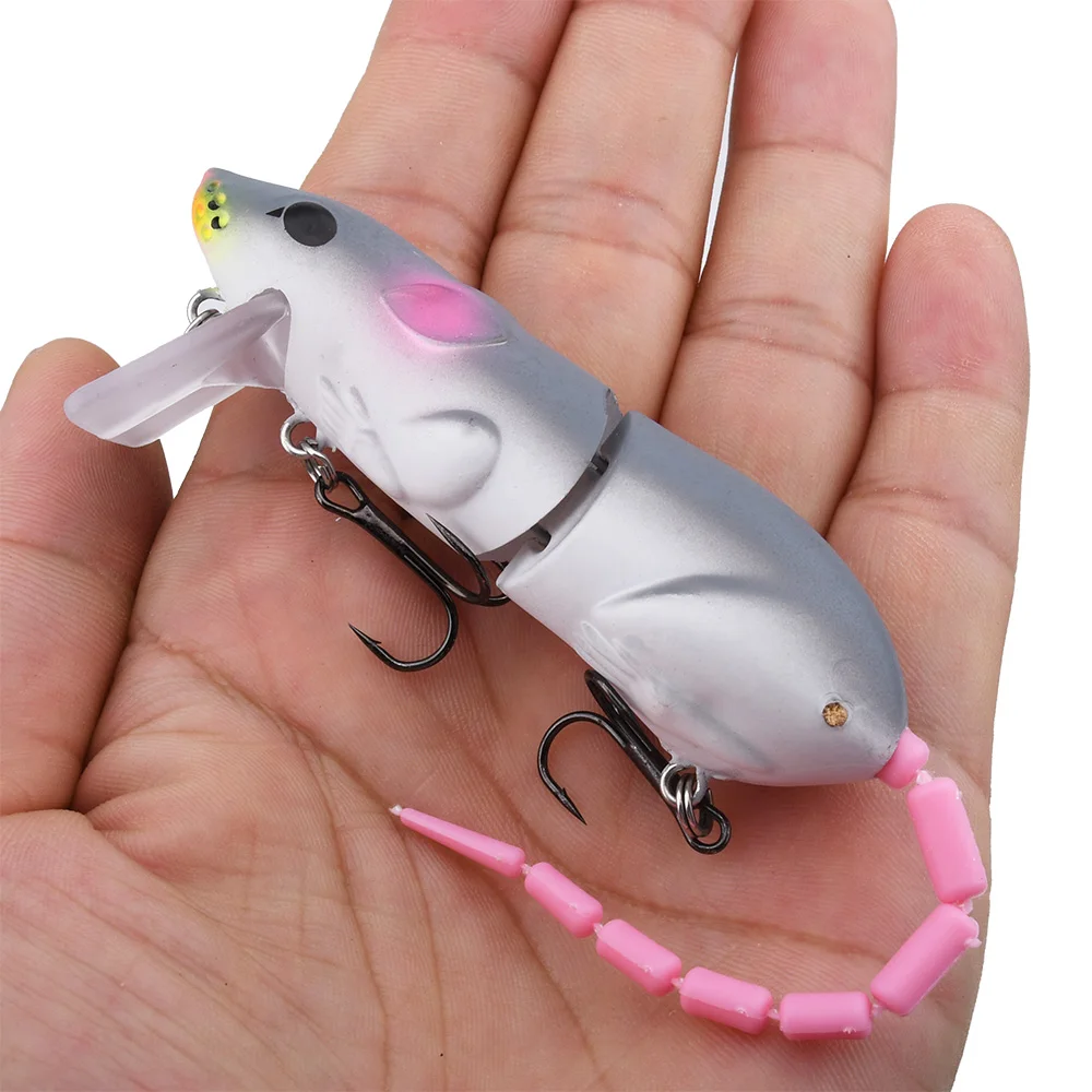 15.5CM Mouse Lure Artificial Plastic Mouse Fishing Lure Swimbait Rat Pike Bass Minnow Floatingbaits Fishing Tackle Accessories 15.5CM Mouse Lure Artificial Plastic Mouse Fishing Lure Swimbait Rat Pike Bass Minnow Floatingbaits Fishing Tackle Accessories
