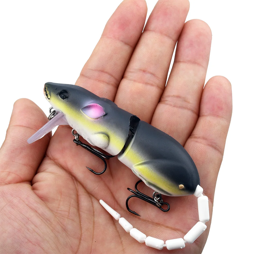 15.5CM Mouse Lure Artificial Plastic Mouse Fishing Lure Swimbait Rat Pike Bass Minnow Floatingbaits Fishing Tackle Accessories 15.5CM Mouse Lure Artificial Plastic Mouse Fishing Lure Swimbait Rat Pike Bass Minnow Floatingbaits Fishing Tackle Accessories
