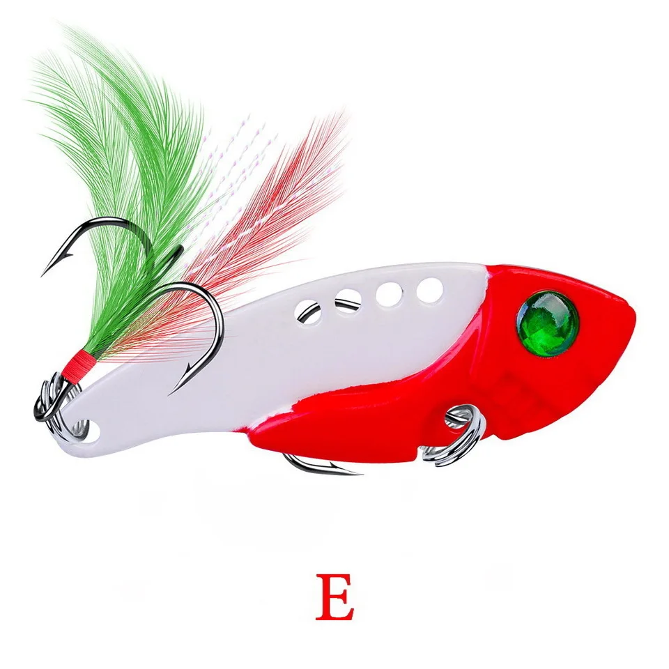 Fishing Lures Spoon For Pike 50mm 10.5g 8 Color With Treble Hook Spoon Wobble Metal Hard Bait Vib Spoonbait Fishing Tackle Lures pike spoon bait Fishing Lures Spoon For Pike 50mm 10.5g 8 Color With Treble Hook Spoon Wobble Metal Hard Bait Vib Spoonbait Fishing Tackle Lures