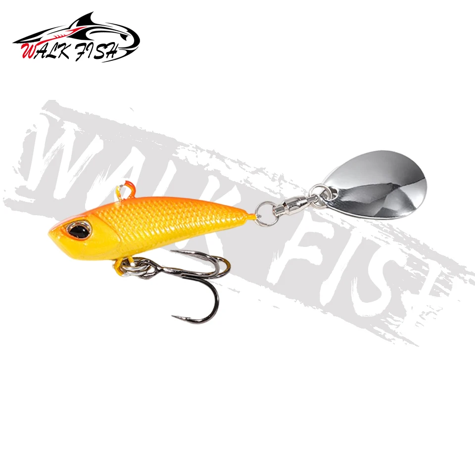 WALK FISH 7g 11g 15g 21g Spinner Bait Metal VIB Fishing Lure Rotating Tail Vibration Sequins Japan Wobbler Trolling Bait Pesca WALK FISH 7g 11g 15g 21g Spinner Bait Metal VIB Fishing Lure Rotating Tail Vibration Sequins Japan Wobbler Trolling Bait Pesca