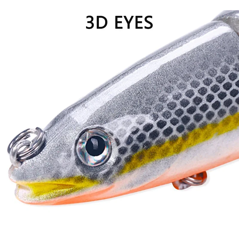 13.4cm 18g Bass Wobblers Lure Artificial Simulation Multi Jointed Sinking Bait Swimbait Crankbait Minnow Trout Pike Fishing Bait 13.4cm 18g Bass Wobblers Lure Artificial Simulation Multi Jointed Sinking Bait Swimbait Crankbait Minnow Trout Pike Fishing Bait