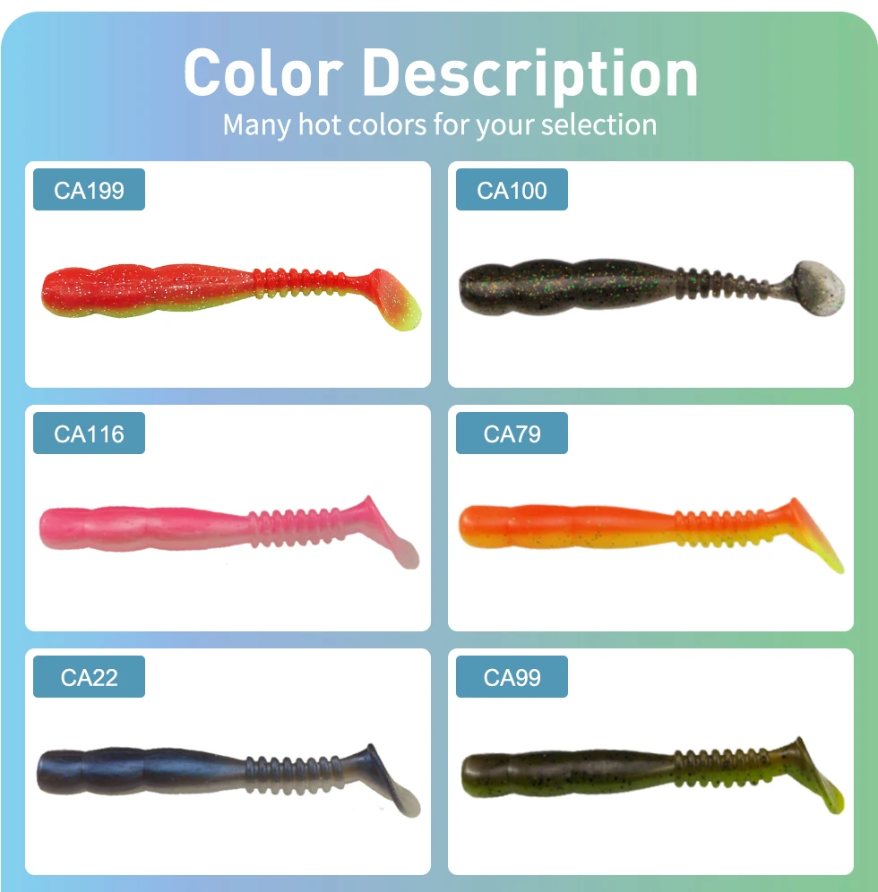 ESFISHING Artificial bait Fishing Lures Rockviber Shad 50mm 95mm 115mm 150mm Rock Shiner Soft Baits pike trout fishing pesca ESFISHING Artificial bait Fishing Lures Rockviber Shad 50mm 95mm 115mm 150mm Rock Shiner Soft Baits pike trout fishing pesca
